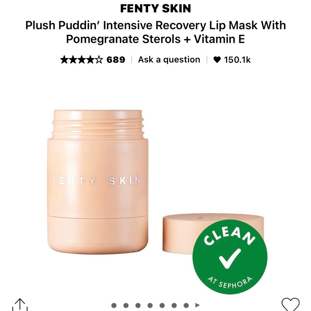 PLUSH PUDDIN' INTENSIVE RECOVERY LIP MASK (BRAND NEW)
